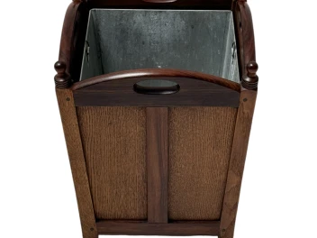 Jac. van den Bosch Art Deco Amsterdamse School Litter Basket for 't Binnenhuis